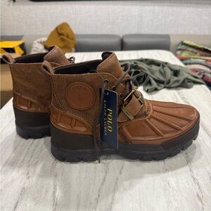 NWT Polo Ralph Lauren Oslo Low Men's Boots Size 7